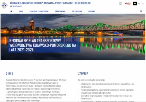 Realizacje - Kujawsko-pomorskie Biuro Planowania Przestrzennego I Regionalnego​​​​​​​