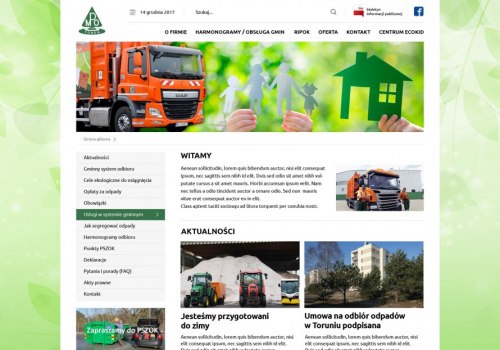 Realizacje - MPO Toruń - strona internetowa