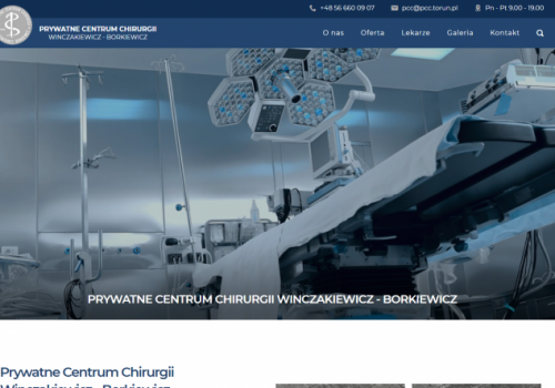 Realizacje - Prywatne Centrum Chirurgii Winczakiewicz - Borkiewicz